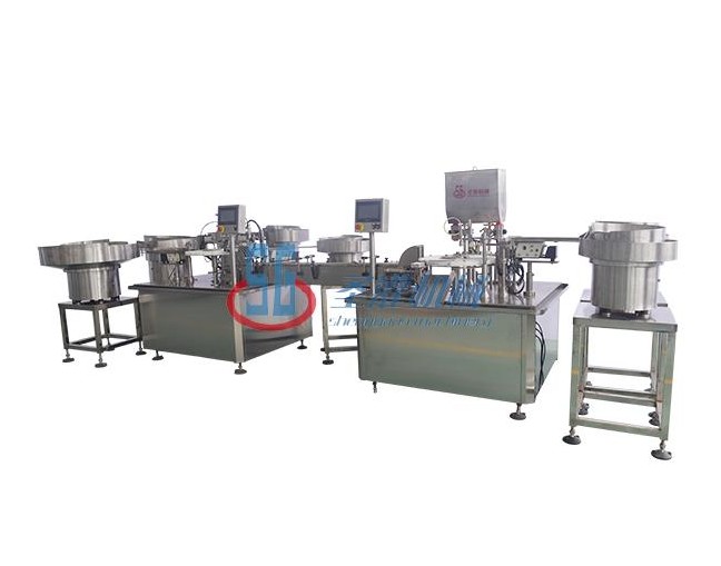SGNJ-4 type four piece gynecological gel propellant combined filling and capping machine